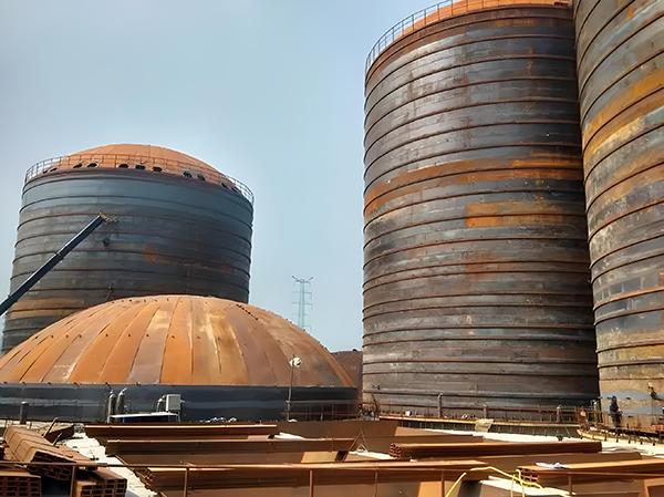 佛冈焦粉钢板仓